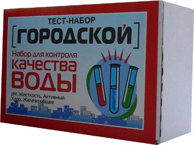 Тест-набор для определения и устранения постоянной и временной жесткости воды